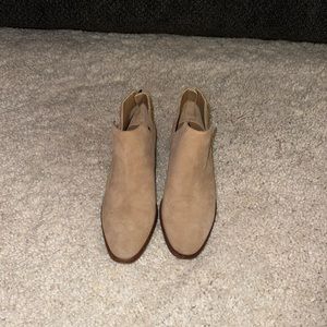 Tan booties